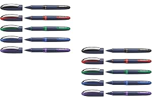 Schneider Penna roller One Business, punta ultra mooth, 0,6 mm (10 colori assortiti)