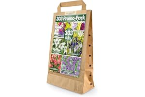 GREENBROKERS Mixed Summer Flowering Bulbs | 303 Bulbs in 5 Varieties | Bee & Butterfly Friendly | Eco Packaging | Premium Quality