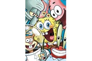 YALKIN 5D Diamond Painting Kits for Adults DIY Spongebob Full Round Drill (11.8x15.7 inch) Crystal Rhinestone Embroidery Pictures Arts Paint by Number Kits Diamond Painting Kits for Home Wall Decor