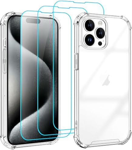 Custodia Trasparente Whioltl Per IPhone 12 E 12 Pro - Retro Rigido E Bordo TPU - Airbag Antishock - 2