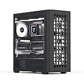 Aerocool D502A, Mid-Tower Kasa, oyun bilgisayarı kasası, Airflow Mesh &ouml;n panel tasarımı, 4 RGB fan dahil, ATX Micro-ATX ve Mi