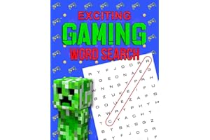 Exciting Gaming Word Search (100+ Pages): Popular Video Games! Solve the Fun Puzzles with Complete Solutions: This Epic Word Find Activity Quest Is The Ultimate Gaming Adventure