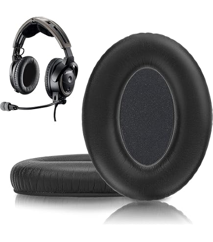 Padiglioni Cuffia Con Archetto Compatibili Con Bose A20 E A10 – Ricambio Cuscinetti