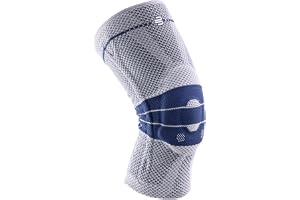 BAUERFEIND GenuTrain knäbandage, vadderad patella-knäbandage, unisex, 11041205080003, titan, 3