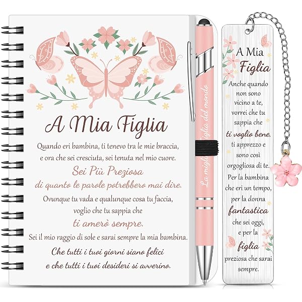 Portachiavi personalizzato A mia figlia