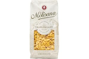 La Molisana - Lumachine n. 53, Pasta Classica da Solo Grano Italiano, Trafilata al Bronzo, Piccolo Formato Cavo Perfetto per Brodi e Minestre, Confezione da 500 g
