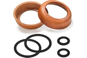 euluoziqing 2 Stück Ledermanschette für Schwengelpumpe Typ 75, Dichtungen Schwengelpumpe Ersatzteile, O-Ringe Dichtung Kolbenmanschette für Gartenpumpe Handpumpe Brunnenpumpe (Braun)