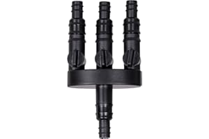 Köhko 3-krotny rozdzielacz wody 29021 do fontanny, rozdzielacz węża rozdzielacza wody