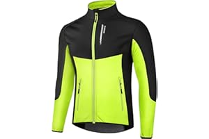 INBIKE Veste Cyclisme Homme Hiver Chaud Veste VTT Impermeable Veste Velo Coupe-vent pour Running Excercice WJ603