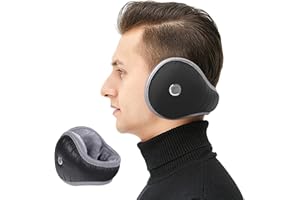 LdawyDE Ohrenwärmer Herren, Verstellbar Ohrenschützer Winter PlüschWarme Ohrwärme Erwachsene Back-Wear Ohrwärmer, Windschutzvorrichtungen Regensicher äußere Schicht