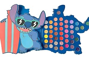 VIPOMKOWA Palette D'ombres à Paupières Impérissable Dessin Animé et Animation, 45 Couleurs, Finition Intense et Longue Durée, Warm Neutrals, Imperméable, Professional Makeup Palette de Fards à Paupières