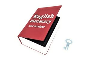 TEMPO DI SALDI Dictionnaire Coffre-fort Boîte Porte Valeurs Livre Coffre-fort Secret