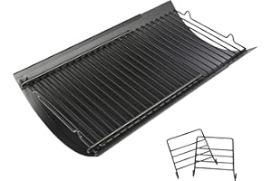 GFTIME Bandeja de carbón de leña ajustable de 60 a 90 cm, para barbacoas Chargriller 5050 5072 5650 1224 1324 2121 2222 2123 E1224 barbacoa de carbón vegetal Oklahoma Joe's Royal Gourmet