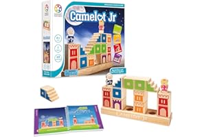 smart games - Camelot Jr, Preschool Puzzle Game with 48 Challenges, 4-9 Years, 24 x 6 x 24 cm (LxWxH)