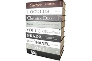 SPShadow 9 pezzi libri decorativi Estetica Chic Faux Book Set per l'arredamento della stanza, moderno Home Decor Coffee Table Décor