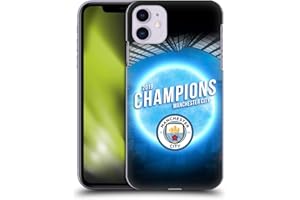 Head Case Designs Officially Licensed Manchester City Man City FC Blue Moon 2019 Champions Hard Back Case Compatible With Apple iPhone 11