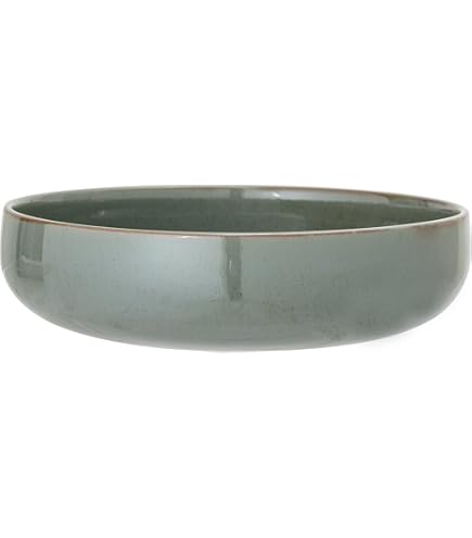 Amalia Schale Blue Steingut - Aquarell Design Gebogene Form