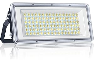 TASINUO Focos LED Exterior 100W, IP67 Impermeable Foco Exterior LED, 10000LM 7000K Blanco Frío Lampara LED Exterior, Luces LED Exterior para Jardin, Terraza, Garaje, Hotel, Fábrica, Pasto, Estadio