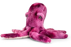 Deluxe Paws Pluszowe przytulanki i miękkie zabawki ekologiczne 100% z recyklingu (ośmiornica)