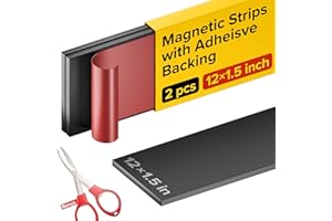 X-bet MAGNET Tira Magnética Adhesiva para Cuchillos de Cocina con Uso Multiusos como Portacuchillos, Portacuchillos, Tira Magnética para Cuchillos, Barra para Cuchillos, Porta Utensilios de Cocina