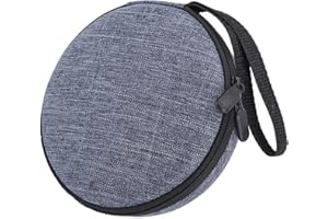 CCHKFEI Portable CD Players Case Compatible for Portable CD Player 204/511/611/711/611T/711T/903TF/C105 Personal Compact Disc Player,Travel Carrying Stoarge Holder for CDs, Earphone and USB Cable