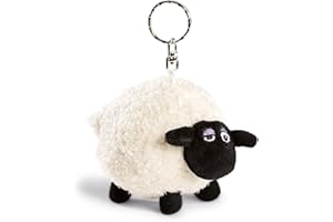 ‎NICI NICI 47863 Schlüsselanhänger Shaun das Schaf Shirley Plüsch Keyholder, 10cm