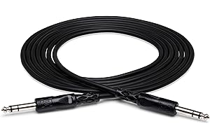 HosaTech CSS-110 10ft 1/4 inch TRS to Same Balanced Interconnect Cable