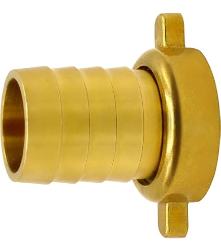 Kit Raccord Réservoir Eau Pluie Laiton 3/4" - Avec Tuyau, Colliers, Téflon, 2 Pièces