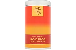 Rare Tea Company Wild Harvest Rooibos Loose Leaf Herbal Tea, 50 g