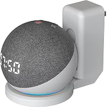 Supporto A Parete Per Echo Spot 2024 Con Gestione Cavi – Montaggio Senza Fori, Per Diffusore Intelligente