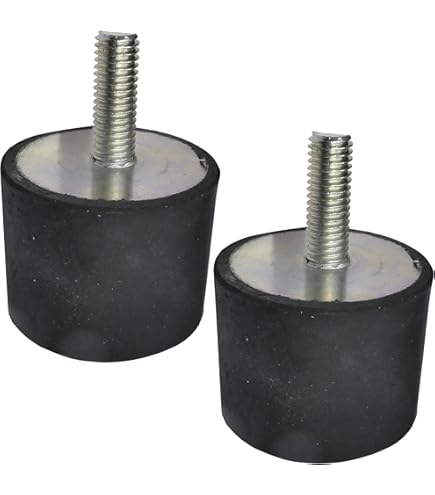 Piedini Regolabili AERZETIX - Set Di 4 Pezzi - Piedini Gambe Tondi