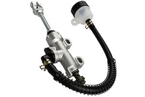 LOCOPOW Modify Cilindro maestro Bomba de freno trasero Hidráulico para Yamaha Kawasaki Suzuki Honda Arctic Cat Modificar refit universal