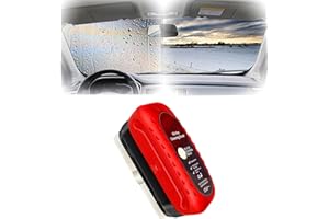 SEQGANTE 120 ml Car Glass Oil Film Stain Emover, 2024 Nuovo Detergente per Vetri Auto, Forte Windshield Oil Remover Brush, Glass Cleaning Board per Rimuovere Lo Sporco dai Vetri Dell'auto(A)