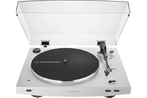 AUDIO-TECHNICA Audio Technica AT-LP3XBT-WH Bluetooth Turntable Belt Drive Fully Automatic 33/45 (White)