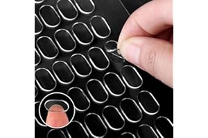 XIELBIS Clear Museum Gel - 280pcs Double Sided Adhesive Sticky Dots, Velcro Dots & Balloon Glue Dots for Crafts, Decor,Collectibles & Home Office Decor