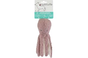 Rosewood Tufflove Octopus Medium, Tough Dog Toy, For Medium to Large Dogs,Pink