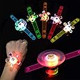 6x LED Leuchtarmbänder Für Kinder - Bunt Blinkend Für Partys Und Feste