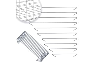 VENDOMNIA Soporte distanciador para gaviones – Grosor del alambre 3,5 mm, galvanizado, 10, 15, 20, 25 y 30 cm, espaciador, ganchos de sujeción, ganchos espaciadores para cestas de piedra, valla de piedra
