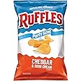 Ruffles Cheddar & Sour Cream Flavored Potato Chips, Party Size (13 Ounce)