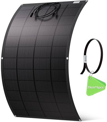 150W Panneau Solaire Black Rigide Monocristallin Cadre En Aluminium Cellule Silicium Photovoltaïque | Rakuten