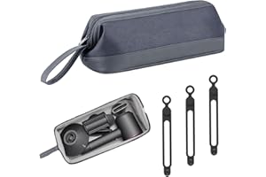 ANBOO Uniwersalna torba na suszarkę do włosów z zamkiem błyskawicznym, kompatybilna z suszarką do włosów Dyson Supersonic Dyson Airwrap Styler, uniwersalnym etui do noszenia (ciemnoszare)