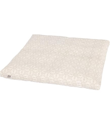 Bodhi Yogi Collection Maharaja Coussin De Méditation Croissant De Lune - Garnissage Cosses De Sarrasin, Housse Coton Amovible