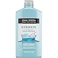 John Frieda Hydrate & Recharge Shampoo 250 ml, Hydrating Shampoo for Dry, Damaged Hair, Moisturising Shampoo for Stressed Hair