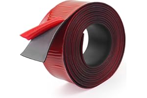 SDLDEER Neoprenowe paski gumowe, samoprzylepne, neoprenowe, gumowa mata do uszczelek, podkładek, wykładzin podłogowych, ochrona, bufory, antywibracyjne, antypoślizgowe (50 mm (szer.) x 1,5 mm (śr.) x 3 m (L))