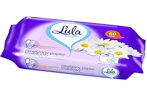 LULA Nawilżany papier toaletowy z ekstraktem z rumianku 60szt