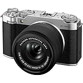 FUJIFILM X-M5 Fotocamera Digitale Mirrorless 26MP, Kit XC15-45mmF3.5-5.6, Sensore CMOS X-Trans 4 APS-C, X-Processor 5, Filmat