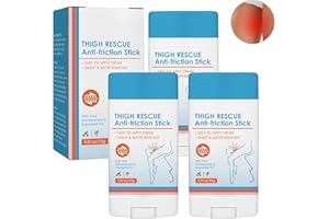 Guegine 3 PCS Anti Chafing Cream,Sticks Anti Chafe Stick,Anti Chafe Balm Breathable Anti-Sweat Skin Protection Suitable for Heels Forearms Thighs Legs Skin Protection