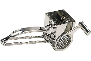 MASTERCLASS Kitchen Craft Master Class Deluxe - Rallador de queso con manivela