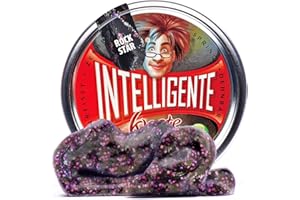 Intelligente Knete - L'originale Rock Star con coriandoli glitterati – plastilina per bambini e pasta terapeutica in uno – meglio di qualsiasi palla antistress. Per bambini e adulti (dose media, 40 g)