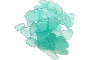 BTMIEY 40 azulejos de mosaico de vidrio esmerilado irregular de 500 g, suministros de manualidades para joyas, marcos de fotos, posavasos, decoración de jardín, proyectos de arte de mosaico para interiores y